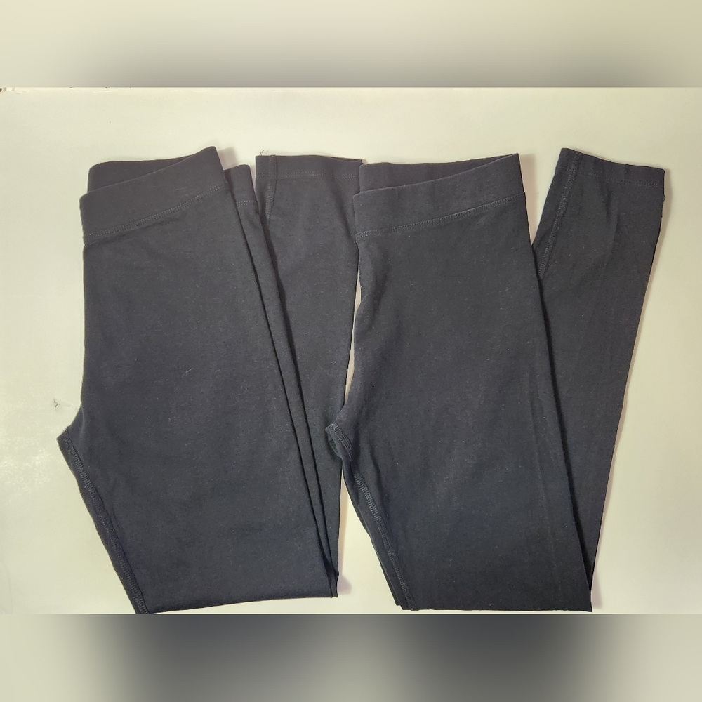 🩷Primary Girls Black Leggings - 2 Pack Size: 12